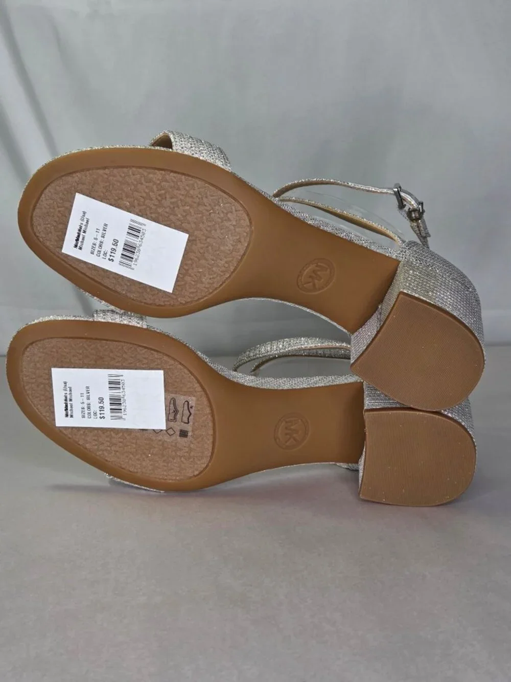 Michael Michael Kors Serena Flex Ankle Strap High Heel Sandals, Size: 7.5
